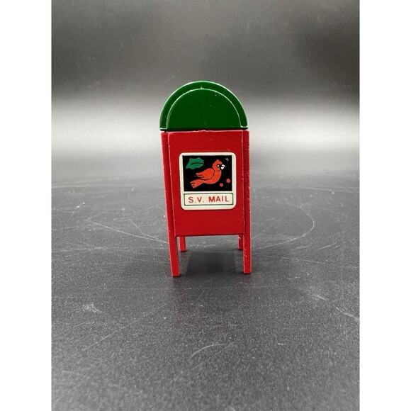 Dept 56 The Original Snow Village “Mail Box” w/ Box - Picture 2 of 6